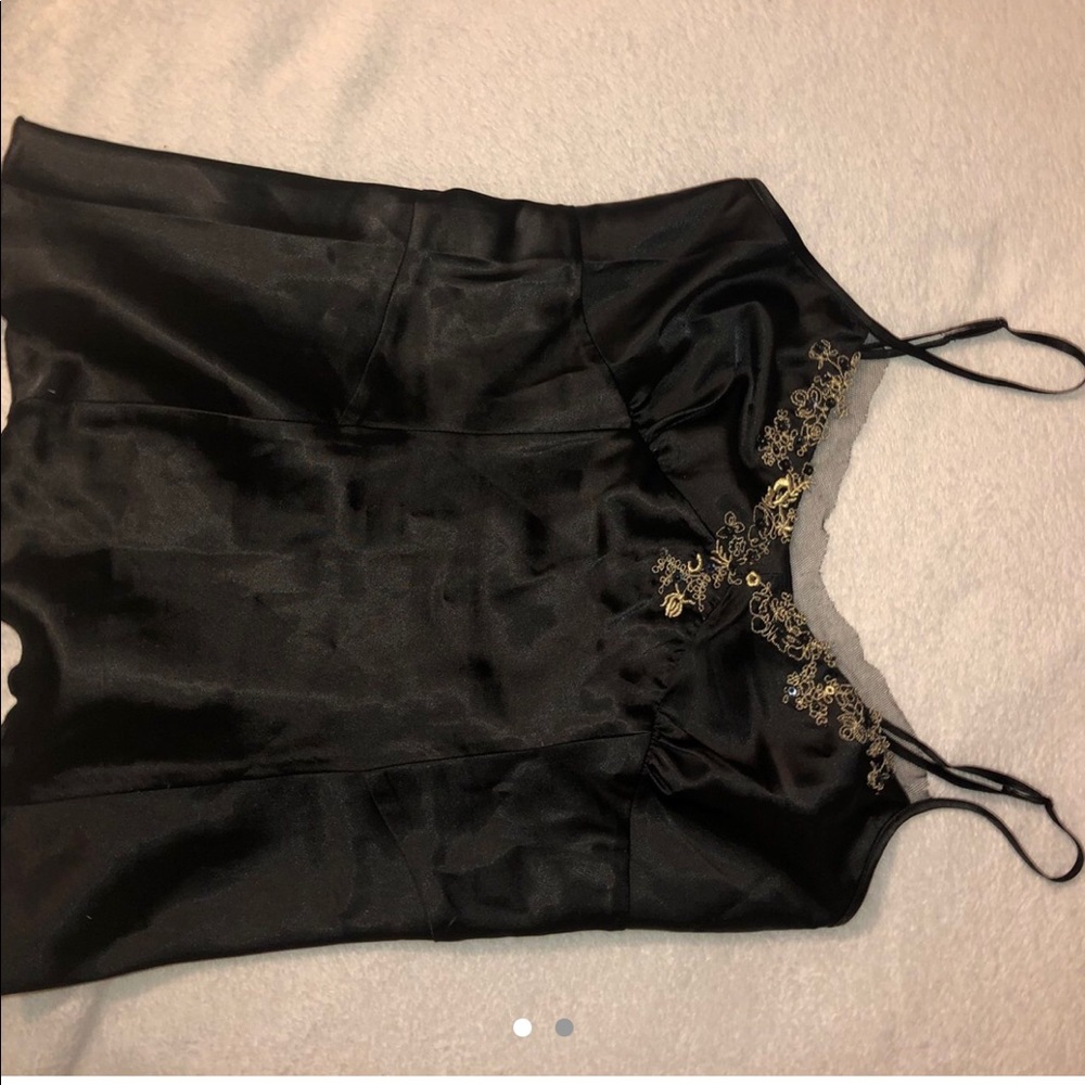 Silky spaghetti top